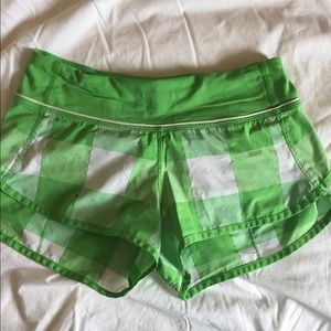 Lululemon Speed Shorts size 2